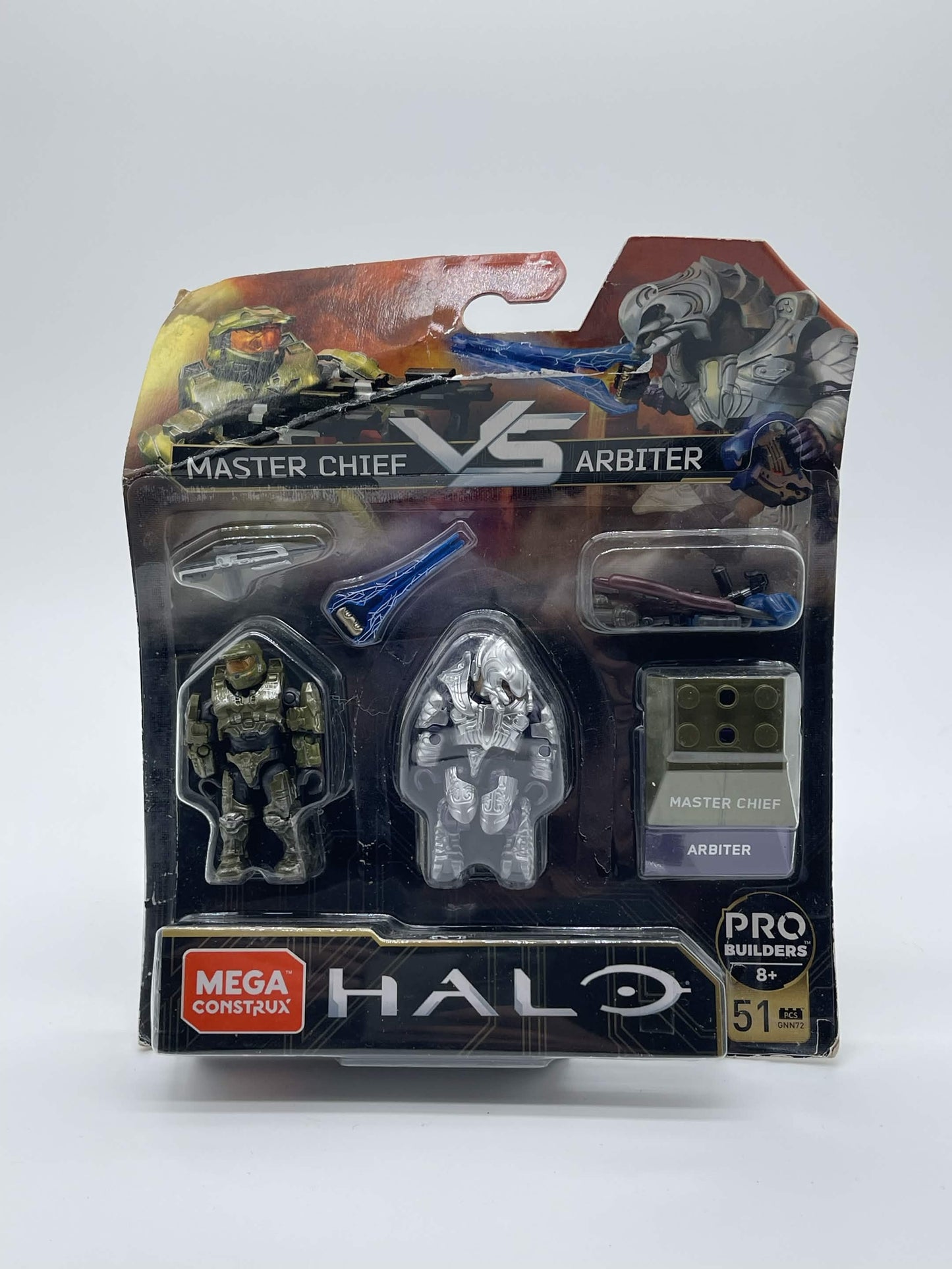 Master Chief Vs Arbiter (SEALED, Heavily Damaged)