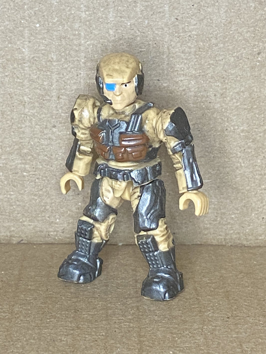 Marine Monocle (Tan, Brown Vest)