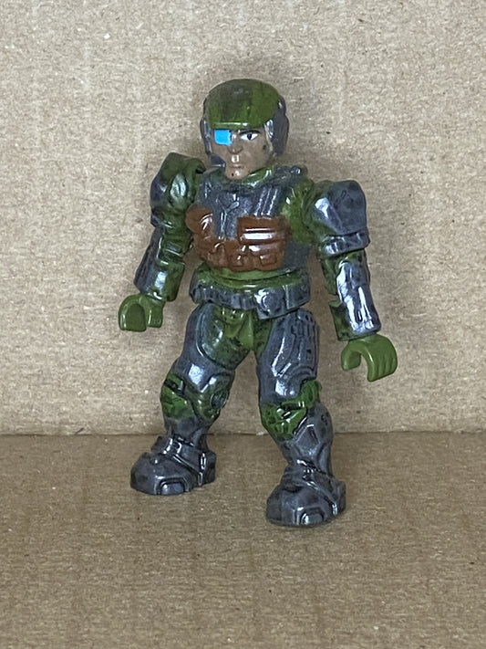 Marine Monocle (Green, Brown Vest, Dark Skin)