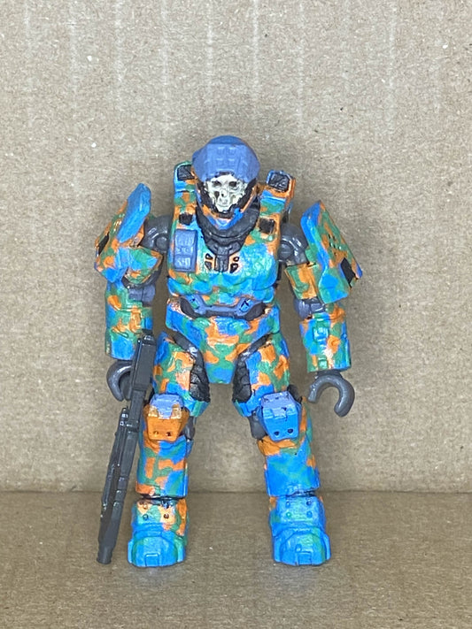 Haunted Spartan (Camo Cyan/Orange)