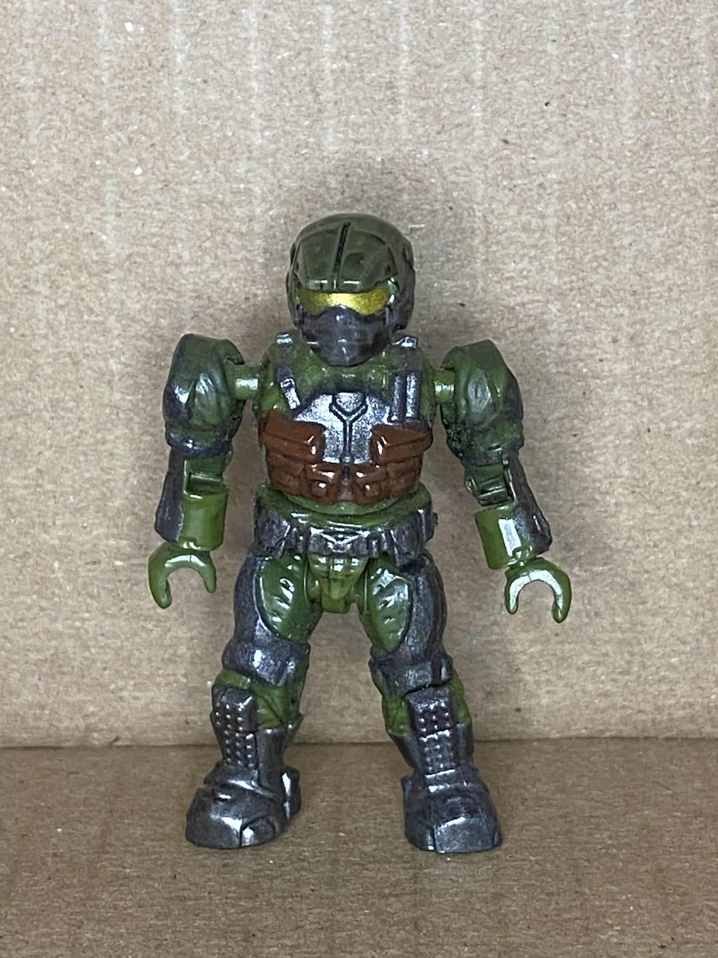 Halo Wars Masked Marine (Green, Brown Vest)