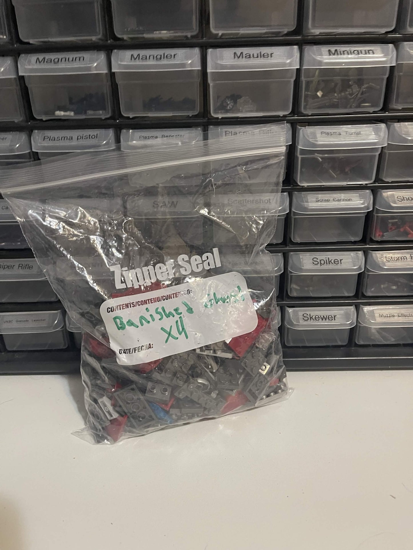 x4 95%+ Banished Ghost Rush LOT (UNBUILT)