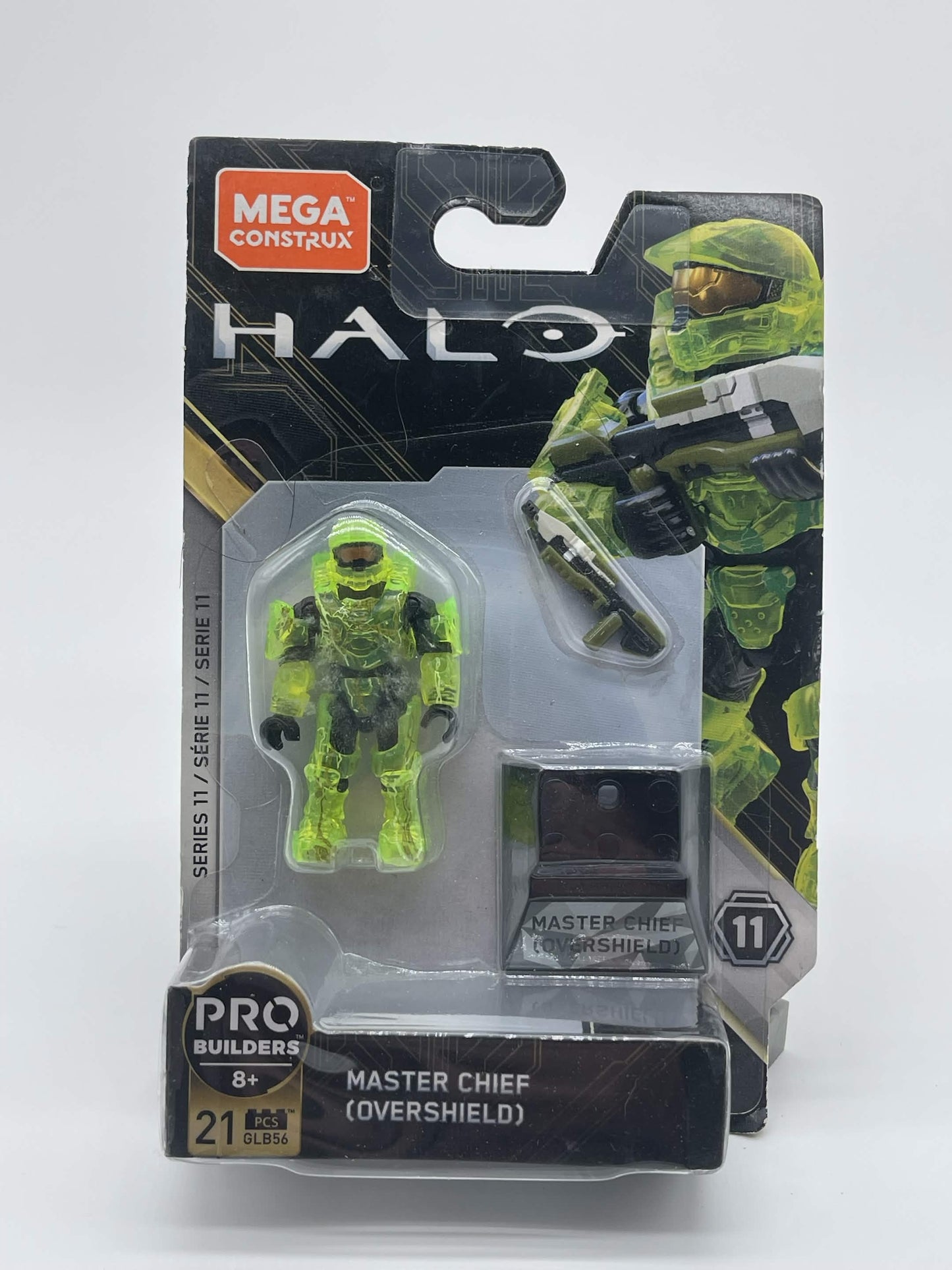 Series 11 Master Chief Overshield (SEALED, SEE CONDITION) (2)