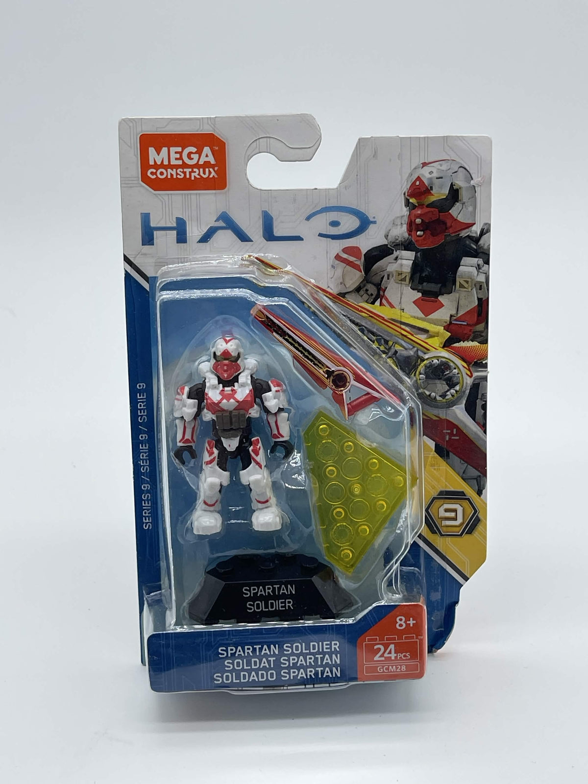 Series 9 Spartan Soldier (SEALED, SEE CONDITION)