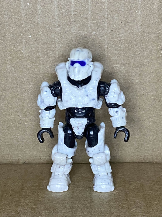 Spartan Aviator (White, Blue Visor)